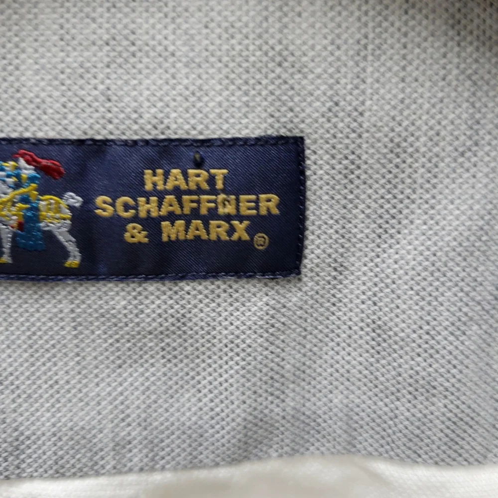 Hart Schaffner Marx Men's Button-down Long-Sleeves White Casual Shirt Size Large